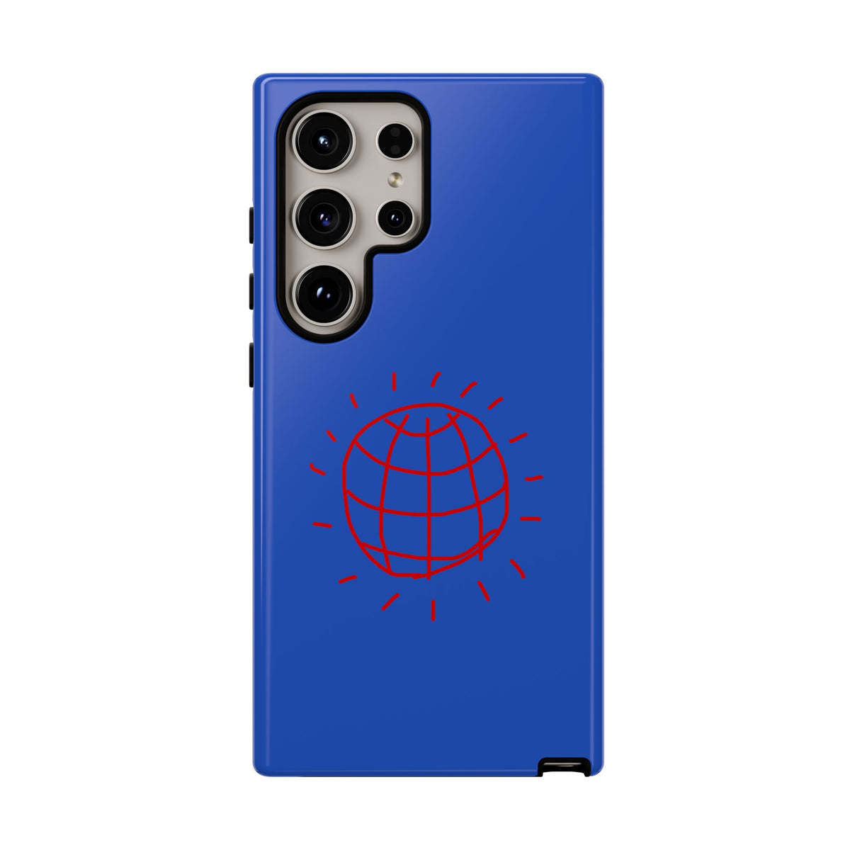 DISCO BALL Tough Phone Case BLUE
