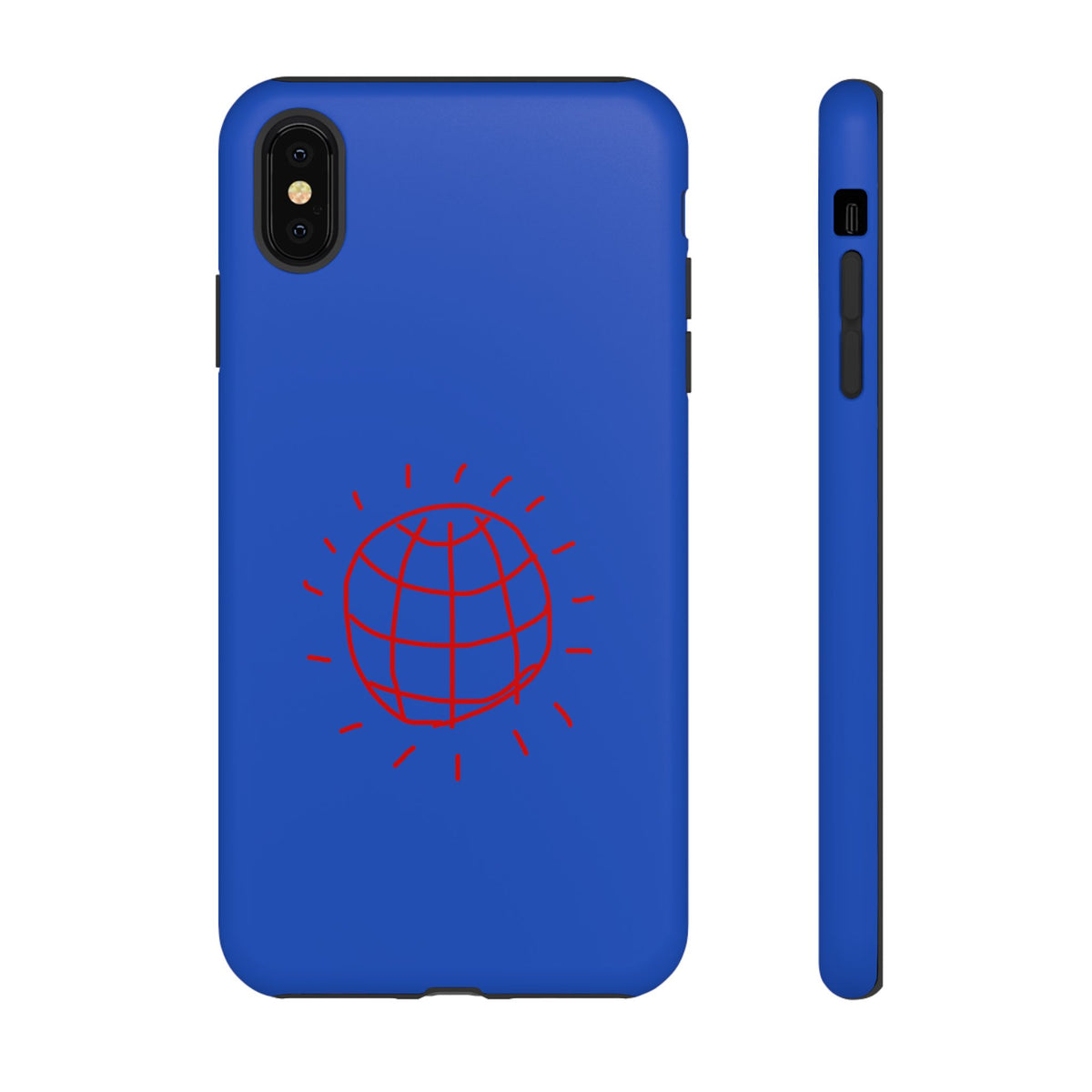 DISCO BALL Tough Phone Case BLUE