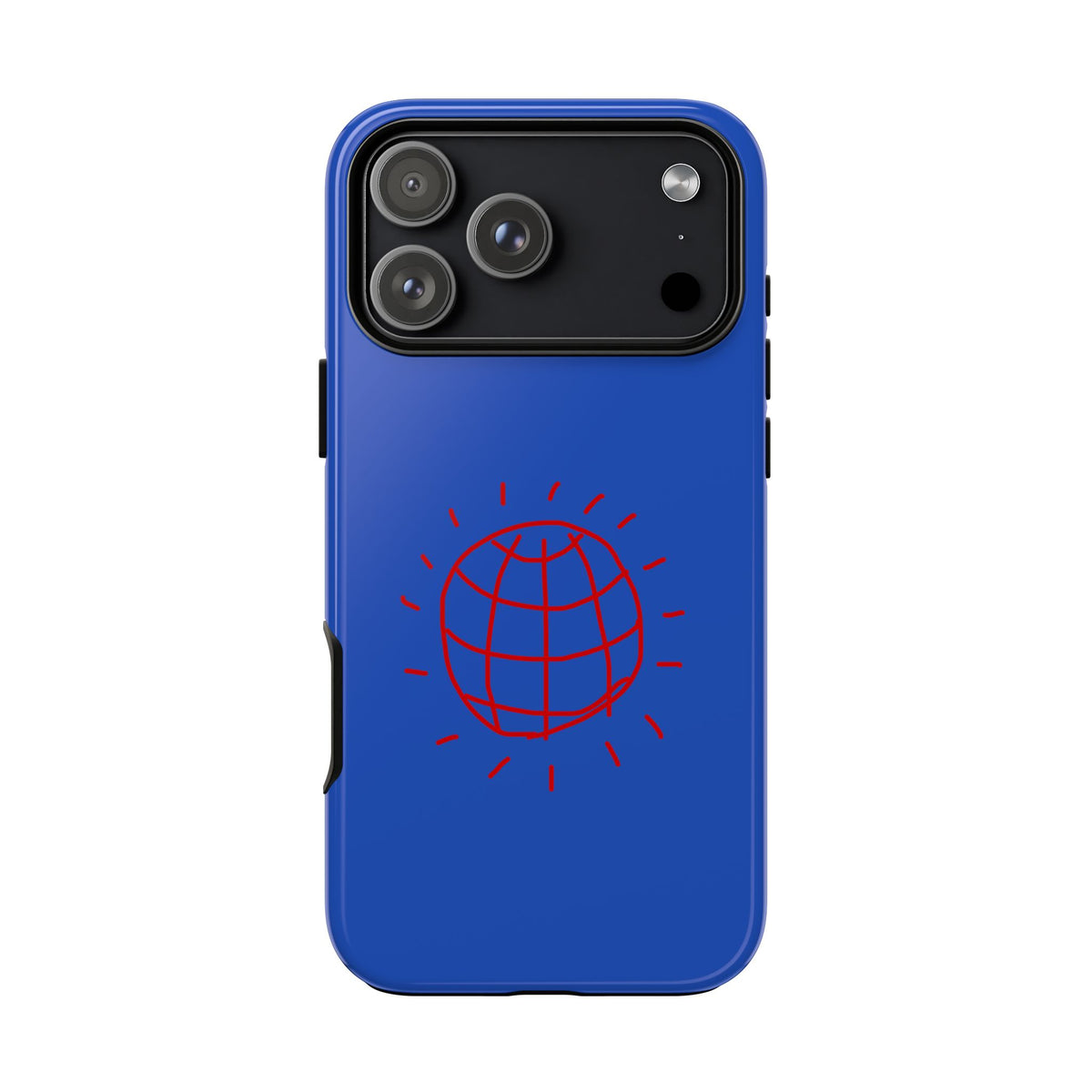 DISCO BALL Tough Phone Case BLUE
